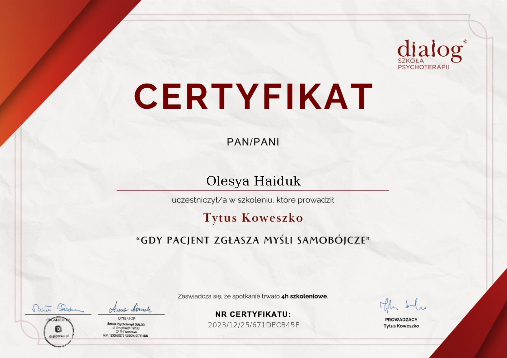certificate 3