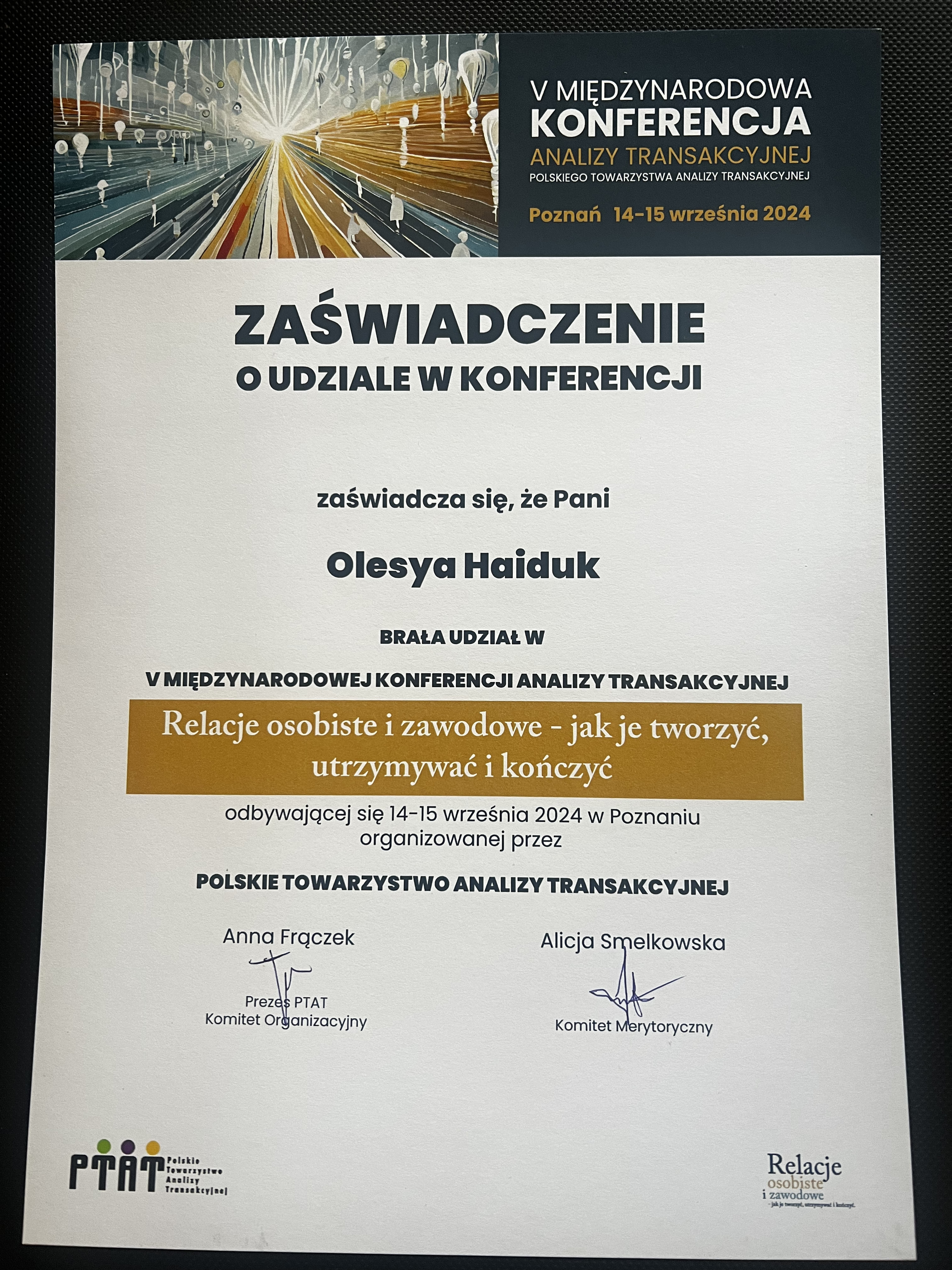 certificate 9